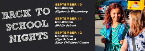 Back to School Night 